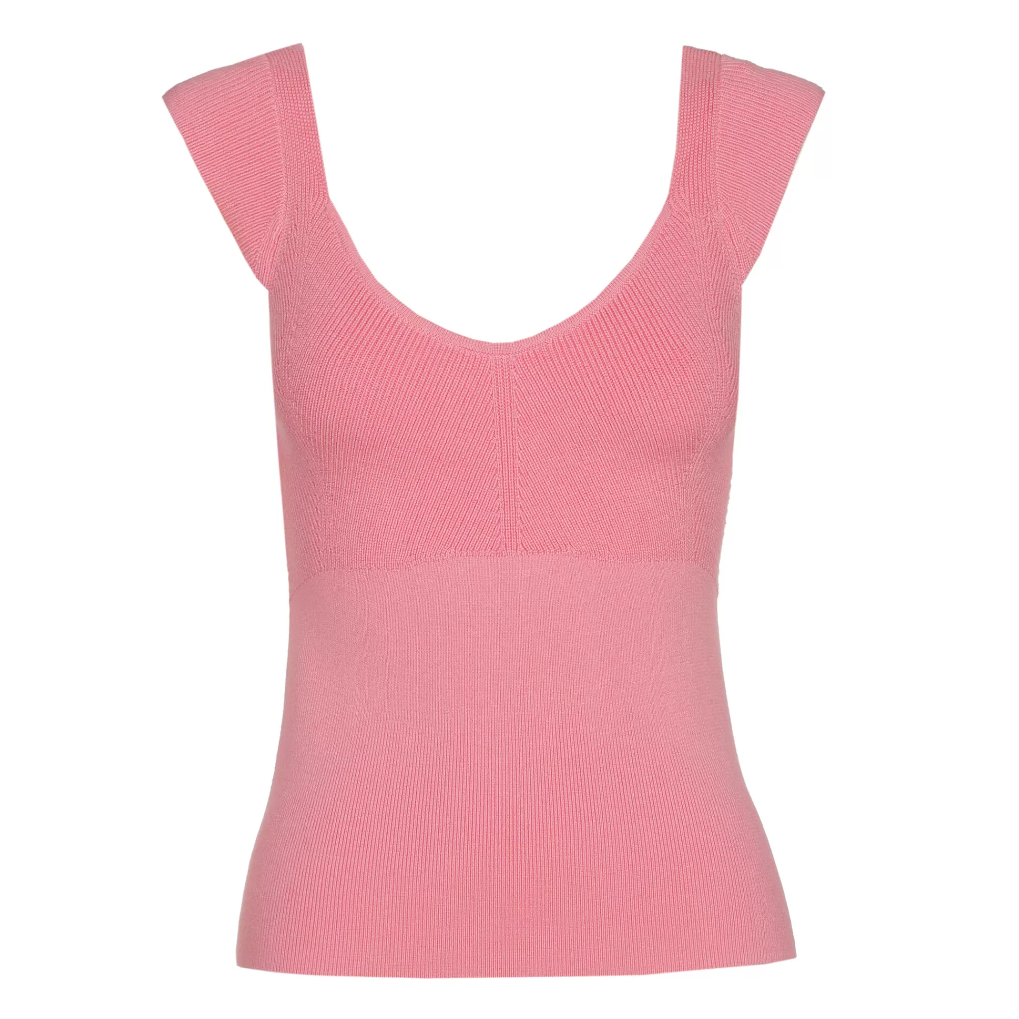Caroline Biss - Top Ajustado Elegante con Cuello Redondo, Ref. 1262-71