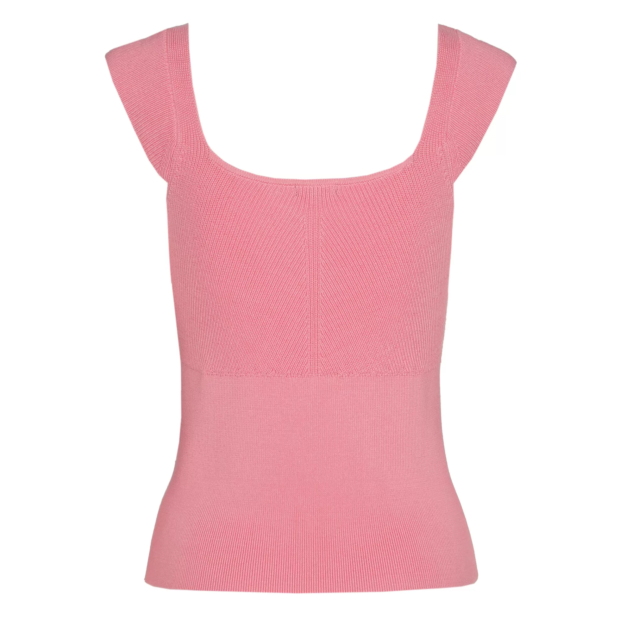 Caroline Biss - Top Ajustado Elegante con Cuello Redondo, Ref. 1262-71