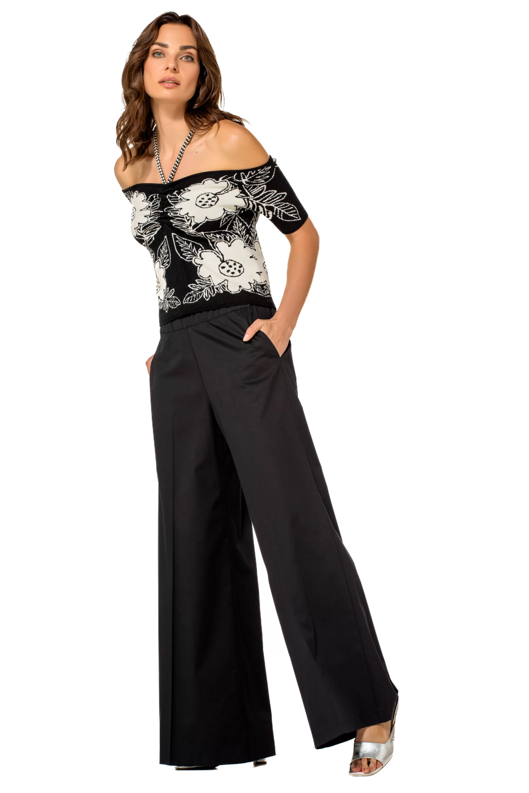¡Descubre la Blusa Fantasía de Caroline Biss! Modelo 1268-19 - Suavidad y Estilo para tu Día a Día