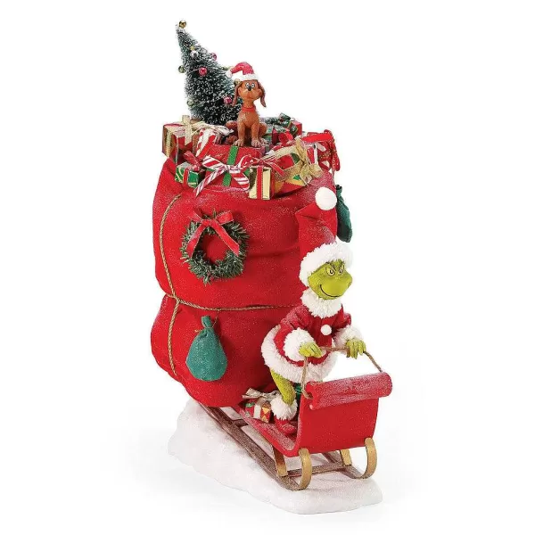 Navidad Mágica del Grinch - Colección Exclusiva Department 56 con Decoración Festiva
