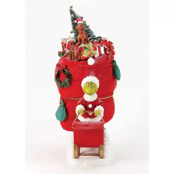 Navidad Mágica del Grinch - Colección Exclusiva Department 56 con Decoración Festiva