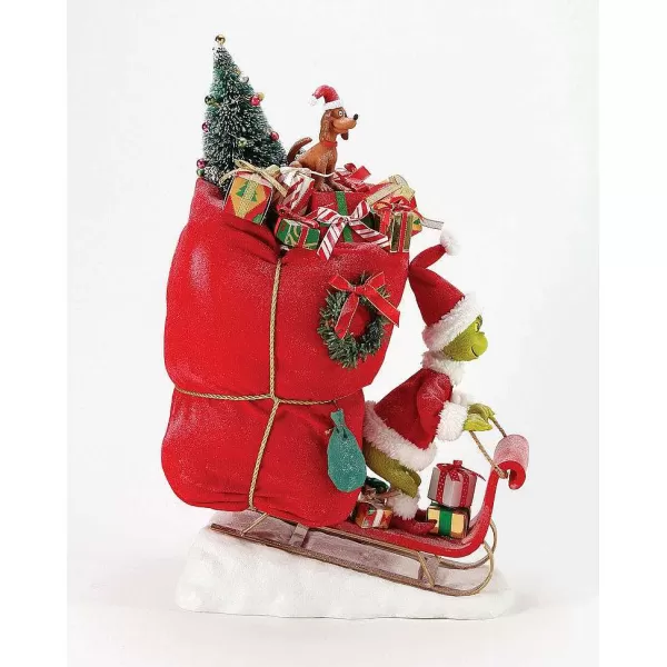 Navidad Mágica del Grinch - Colección Exclusiva Department 56 con Decoración Festiva