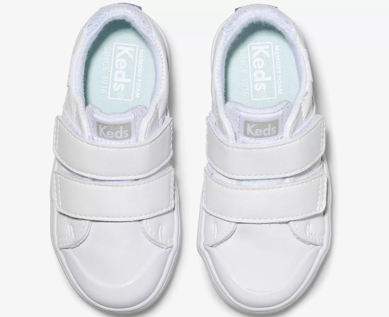 Zapatillas Deportivas Keds Courtney HL para Niñas - Talla Juvenil en Blanco Puro, Diseño Cómodo para Uso Diario