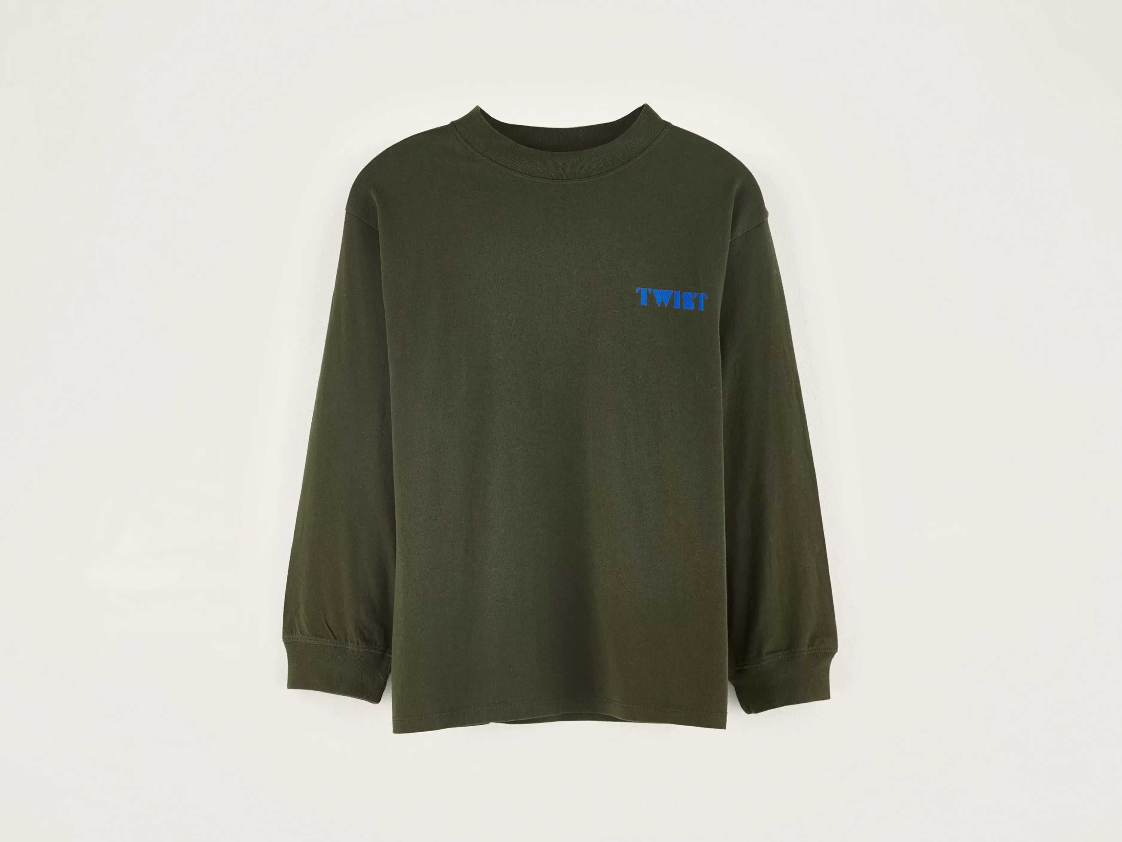 Camiseta oversize de mangas largas Kellos - Diseño urbano en algodón orgánico by Bellerose