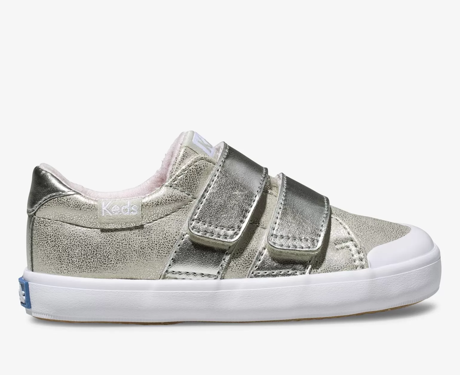 Zapatillas Keds Courtney HL Plateadas para Niñas Pequeñas - Estilo Deportivo y Cómodo en Tallas Infantiles