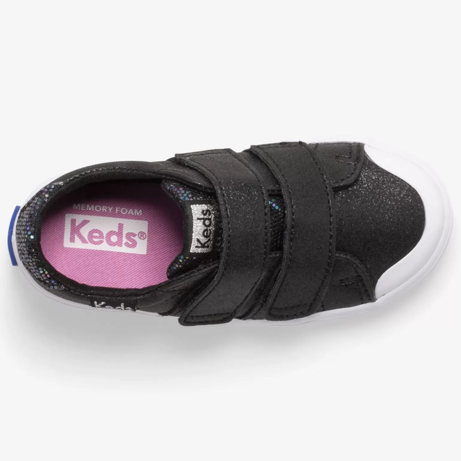 Zapatillas Deportivas Keds Courtney HL para Niñas - Color Negro, Estilo Infantil Clásico