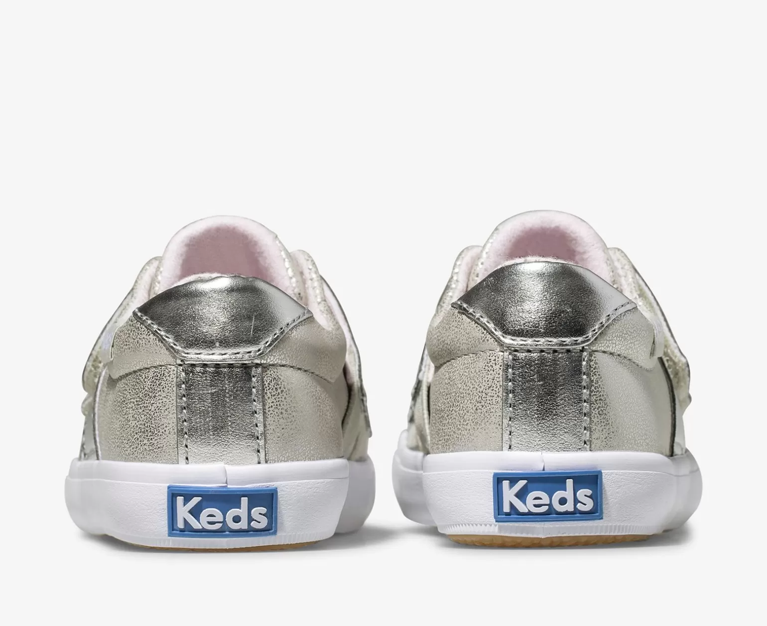 Zapatillas Keds Courtney HL Plateadas para Niñas Pequeñas - Estilo Deportivo y Cómodo en Tallas Infantiles