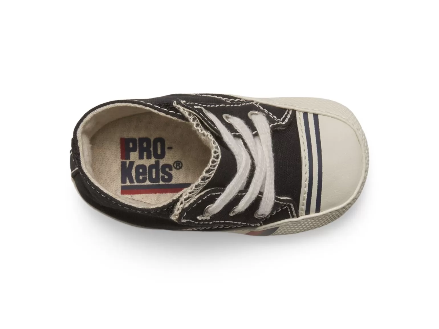 Keds Zapatillas Altas Royal Crib Infantiles - Calzado Deportivo Negro para Niños Pequeños