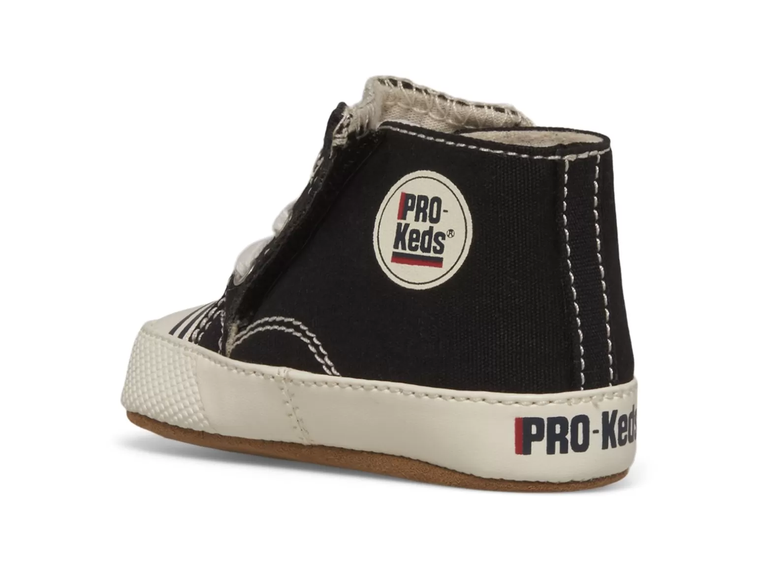 Keds Zapatillas Altas Royal Crib Infantiles - Calzado Deportivo Negro para Niños Pequeños