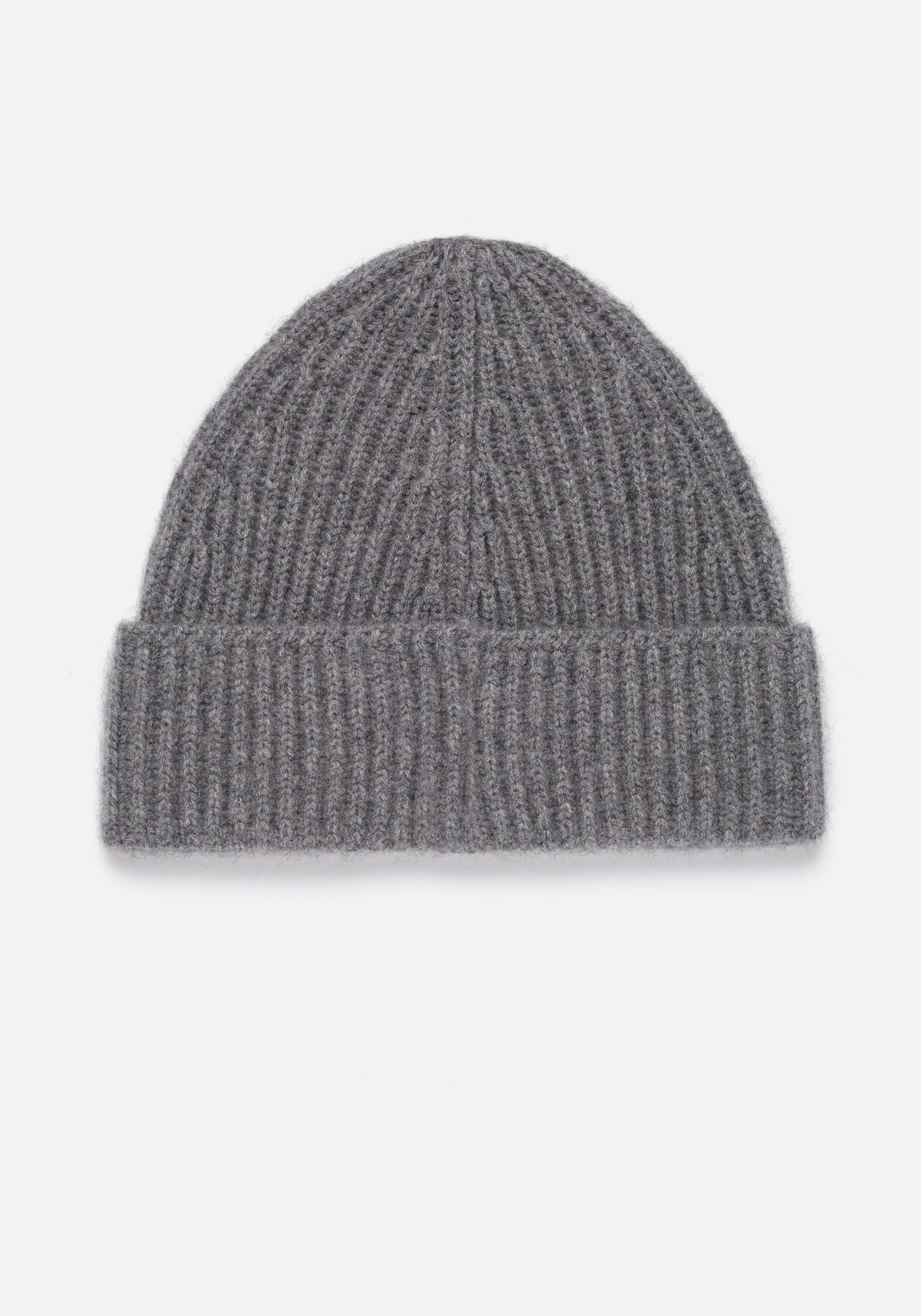 Gorro Urbano Miyuki en Cachemira - Diseño Acanalado para Estilo Diario