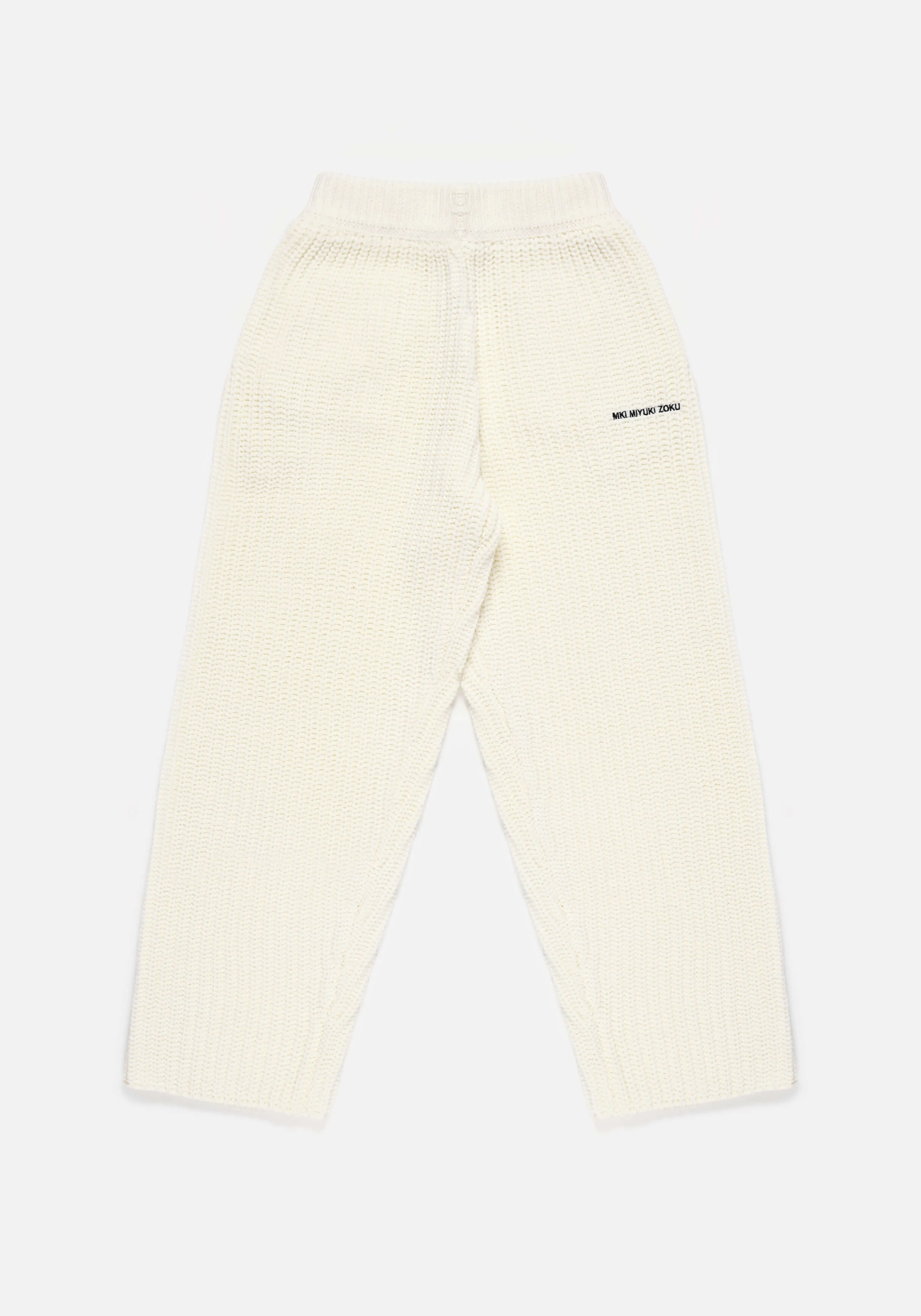 Pantalones Jogger de Punto Grueso - Corte Holgado y Estilo Urbano | Colección Miyuki Zoku by MKI