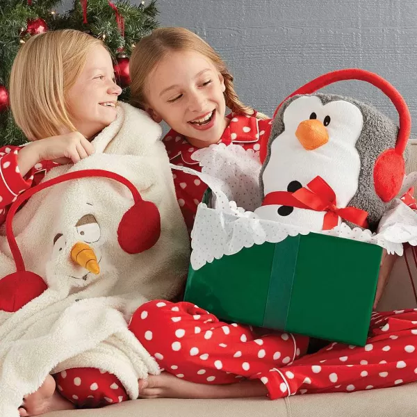 Colección Invernal: Lanzanieves Decorativos con Pingüinos Amigables - Serie Opiniones Nevadas