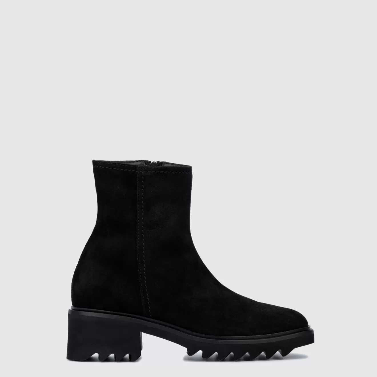 Aquatalia Saundra - Botines de Invierno en Piel Negra Ébano | Colección Exclusiva Invierno 2024