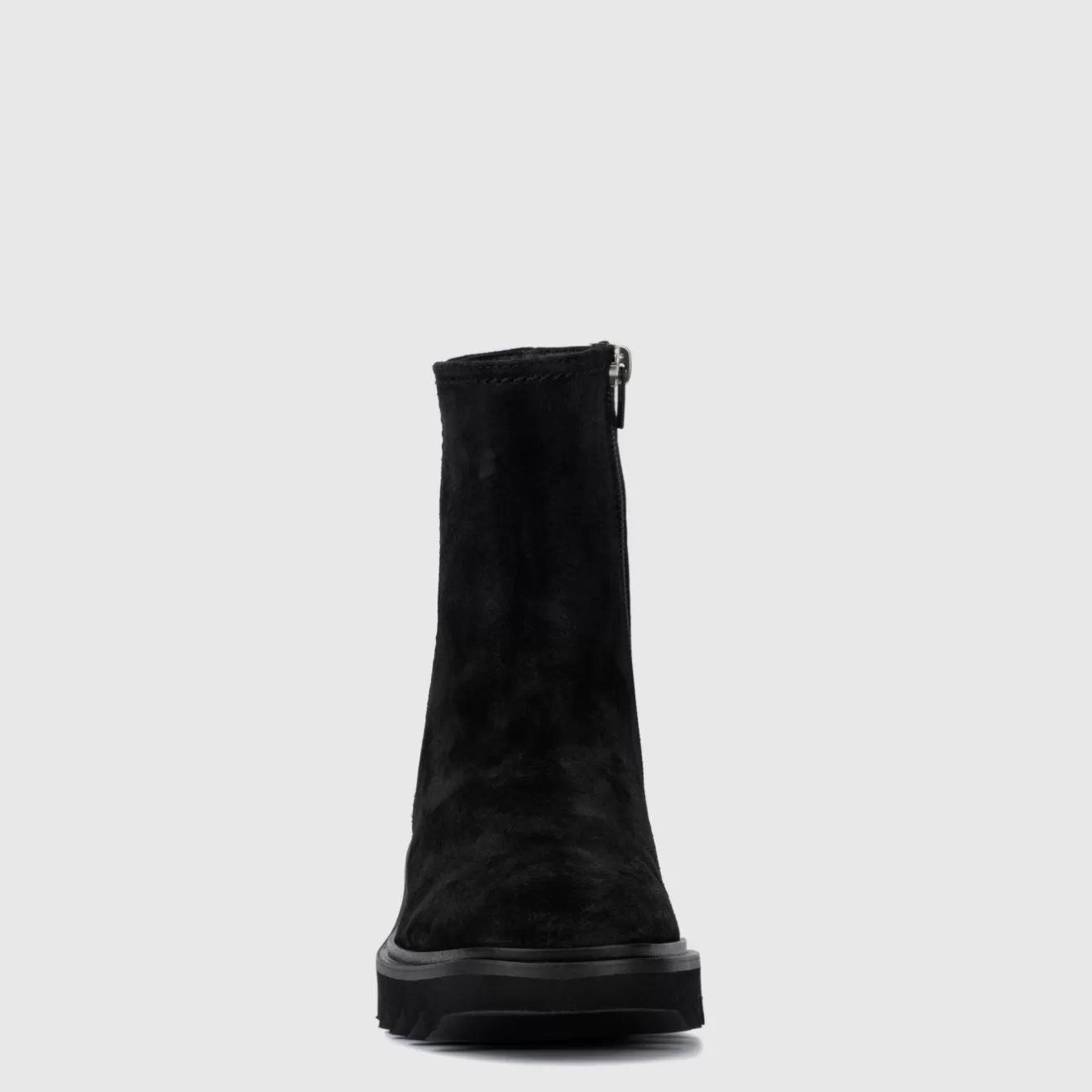 Aquatalia Saundra - Botines de Invierno en Piel Negra Ébano | Colección Exclusiva Invierno 2024