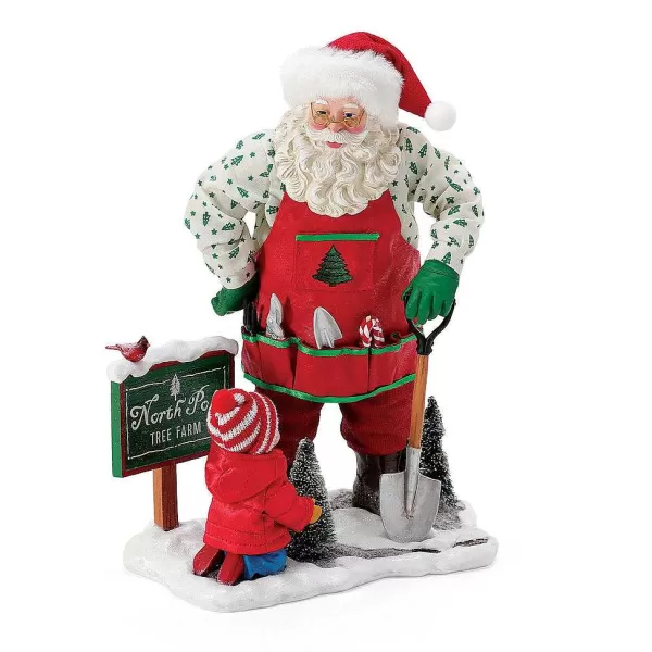 Navidad Encantada: Colección Exclusiva de Santa Claus con Decoración de Abeto Artesanal ¡Descubre la Magia!